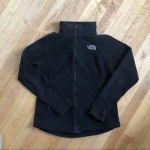 North Face Fleece Zip Up Shell